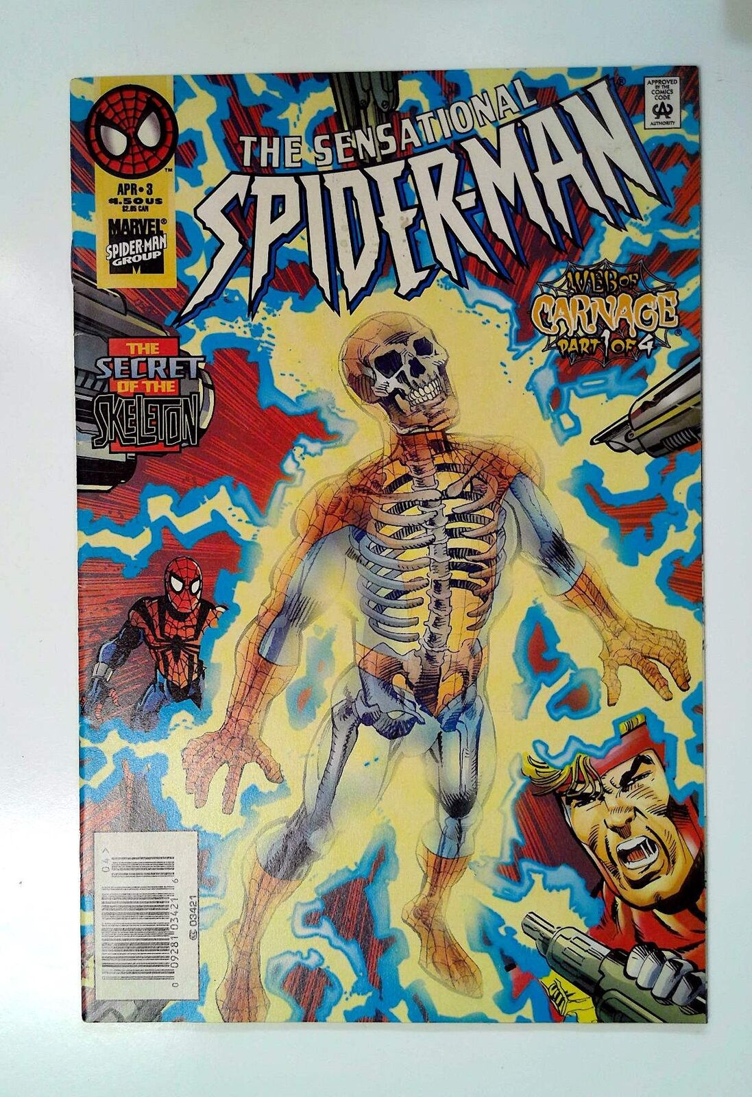 The Sensational Spider-Man #3 Marvel (1996) Newsstand 1st Print Comic Book