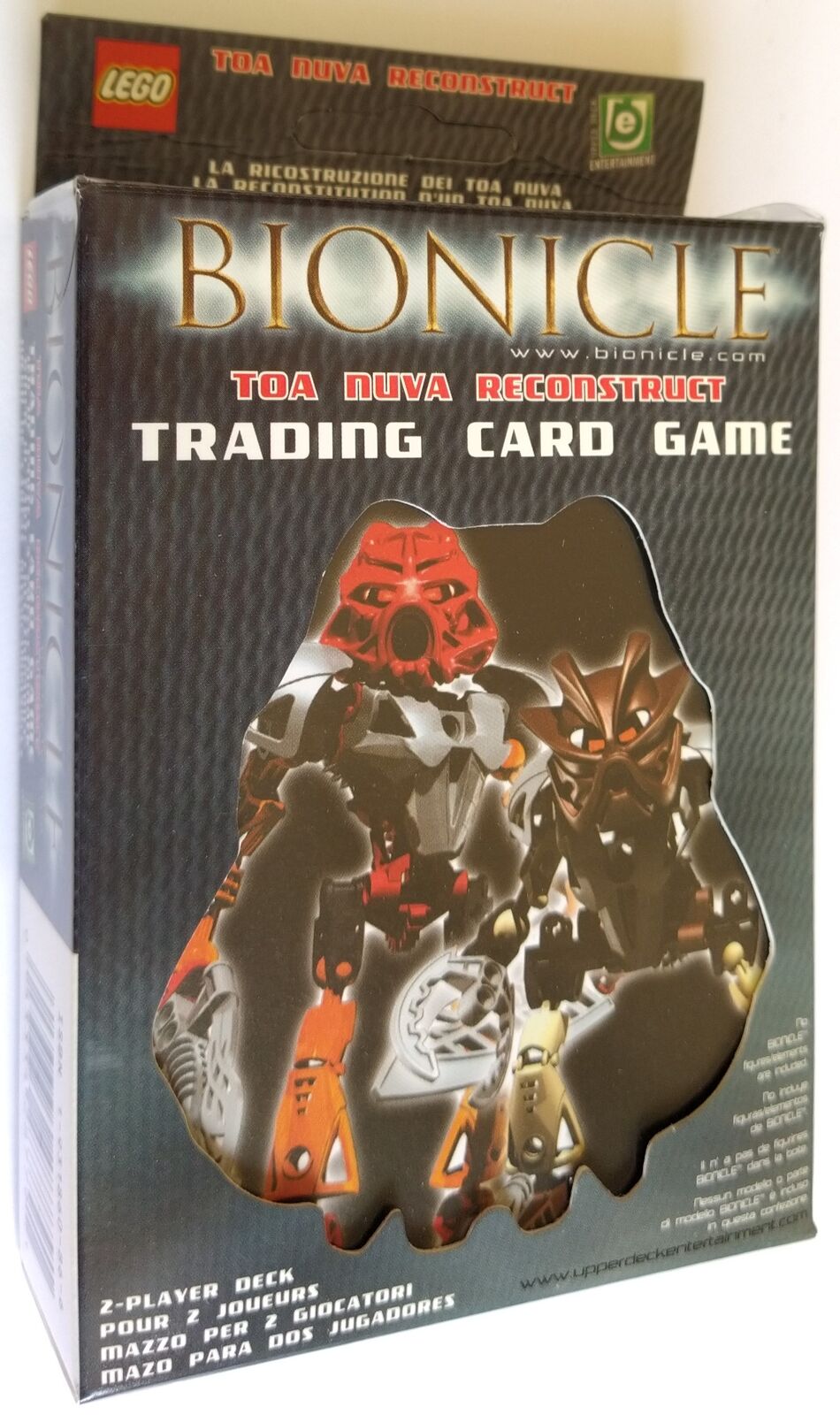 LEGO Bionicle TCG Cards Toa Nuva Reconstruct 2-Player Deck Red Deck
