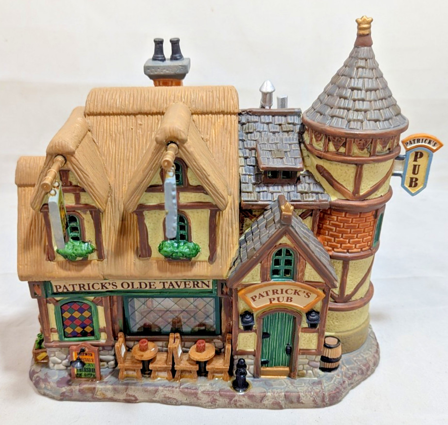 Lemax Coventry Cove Retired Patricks Olde Tavern 2009  #95882