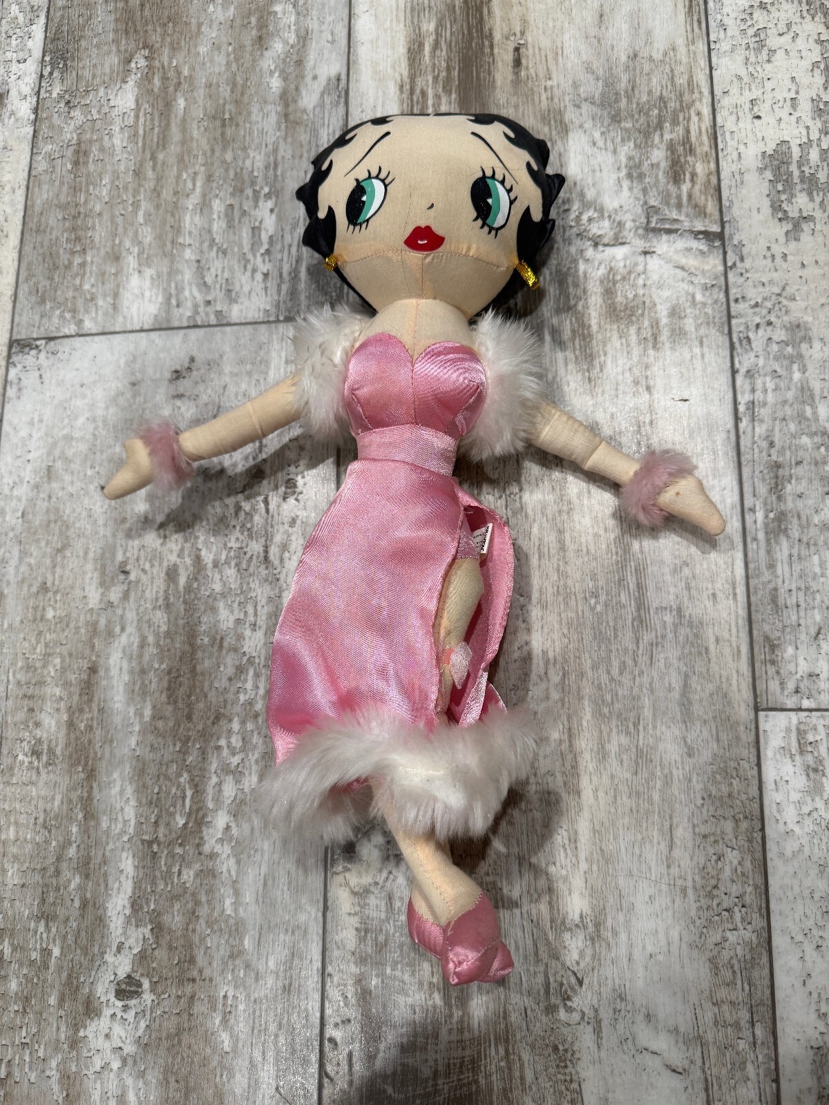 Vintage 1999 Betty Boop Glamour Betty Pink Doll Kellytoy