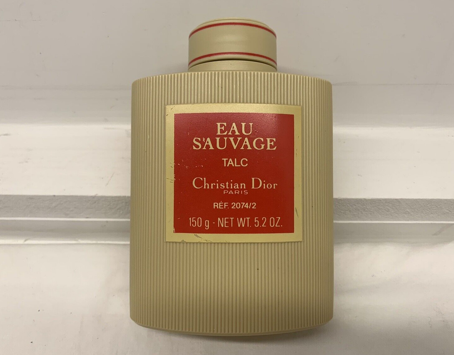 Vintage Christian Dior EAU SAUVAGE Talc Powder