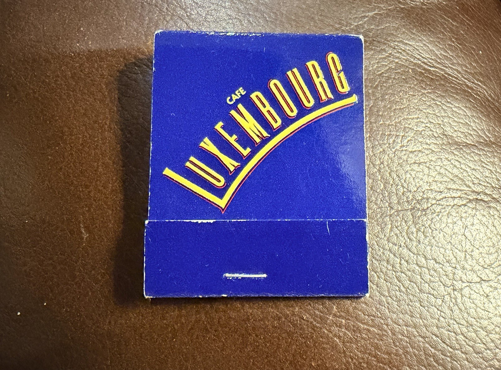 Cafe Luxembourg, New York City, Full Unstruck Matchbook Cafe Luxembourg, New York City, Full Unstruck Matchbook