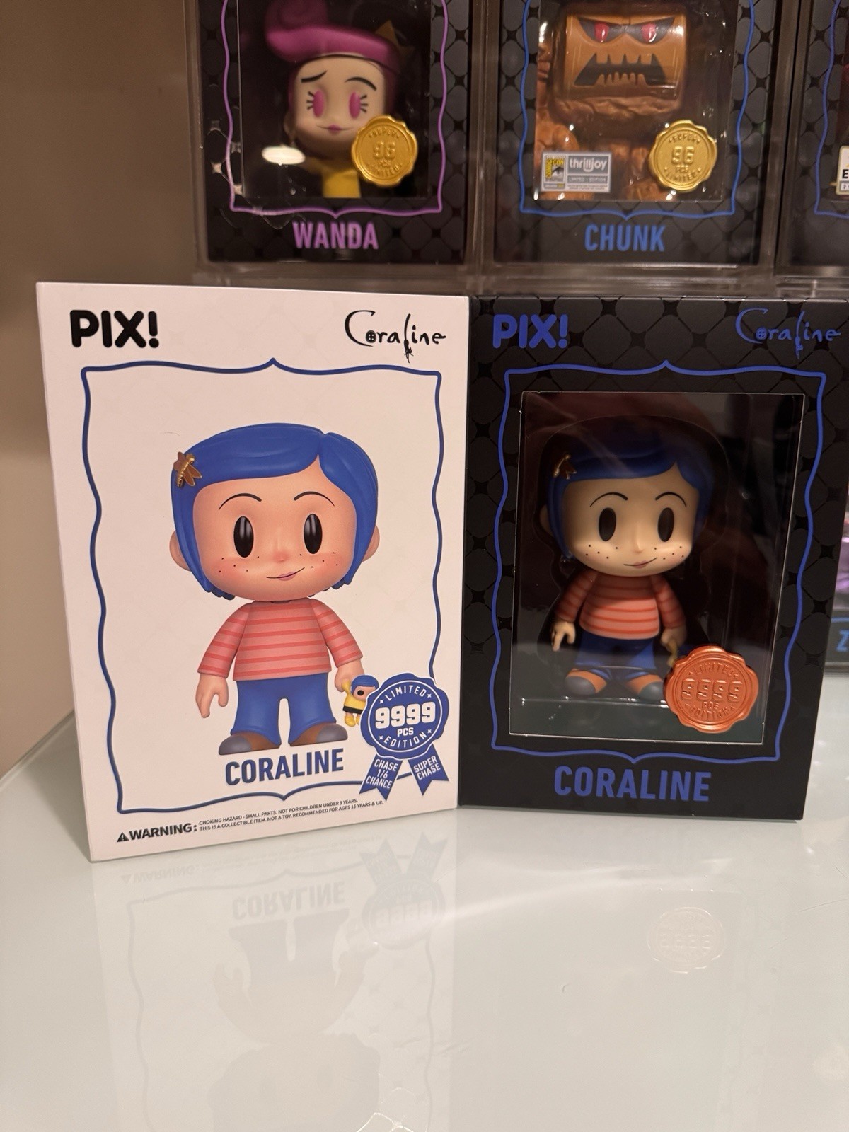 thrilljoy PIXI Coraline Vinyl Figure Limited Edition 9999 thrilljoy PIXI Coraline Vinyl Figure Limited Edition 9999
