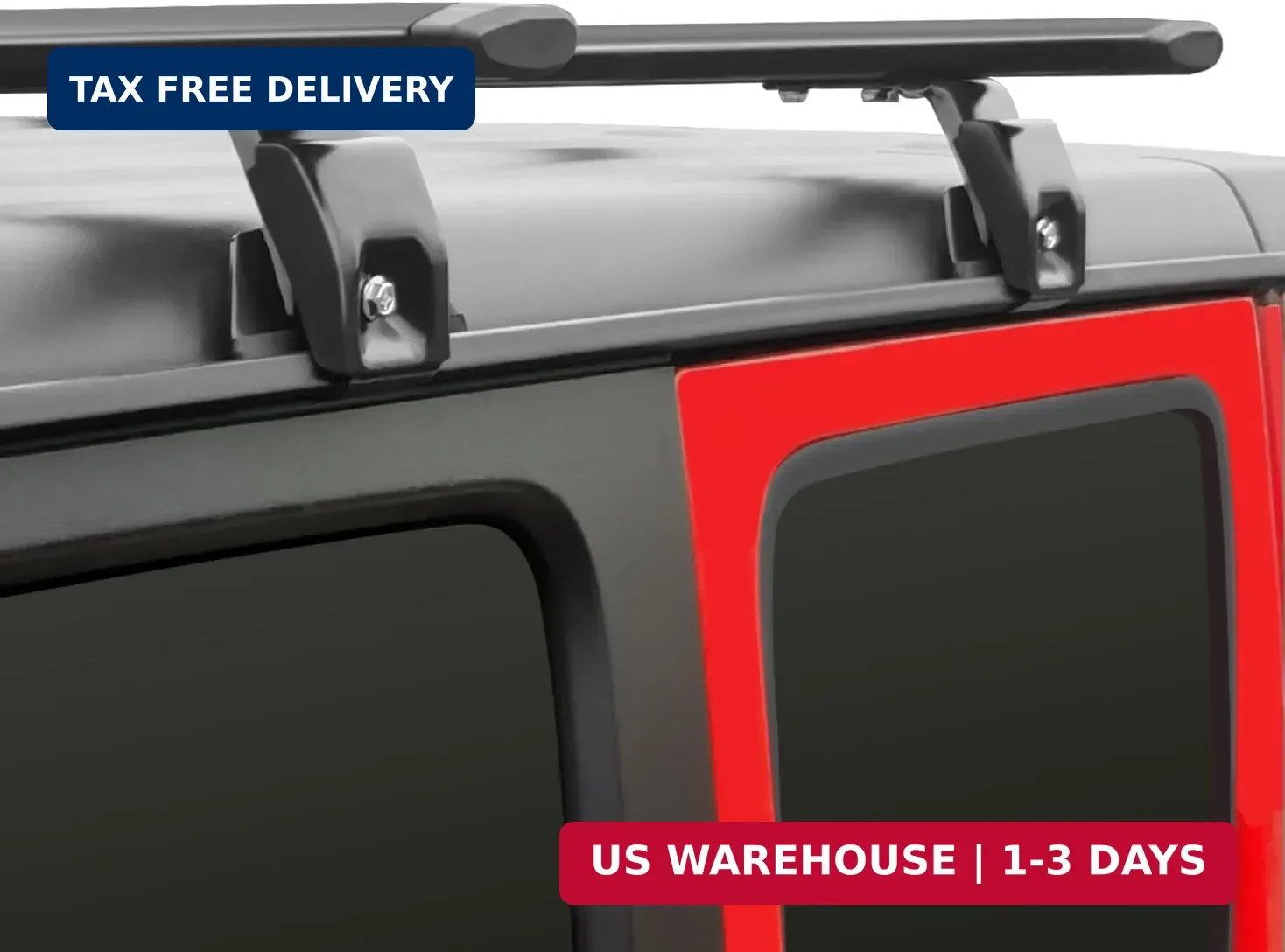 Heavy Duty 330lb Roof Rack Cross Bars Compatible with Jeep Wrangler JK JL Gladia Heavy Duty 330lb Roof Rack Cross Bars Compatible with Jeep Wrangler JK JL Gladia