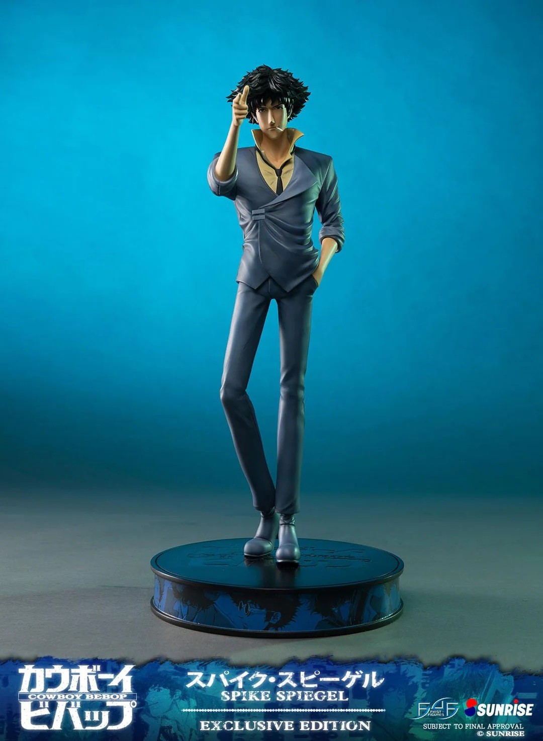 First 4 Figures Cowboy Bebop Spike Spiegel Exclusive Edition 20.5 First 4 Figures Cowboy Bebop Spike Spiegel Exclusive Edition 20.5