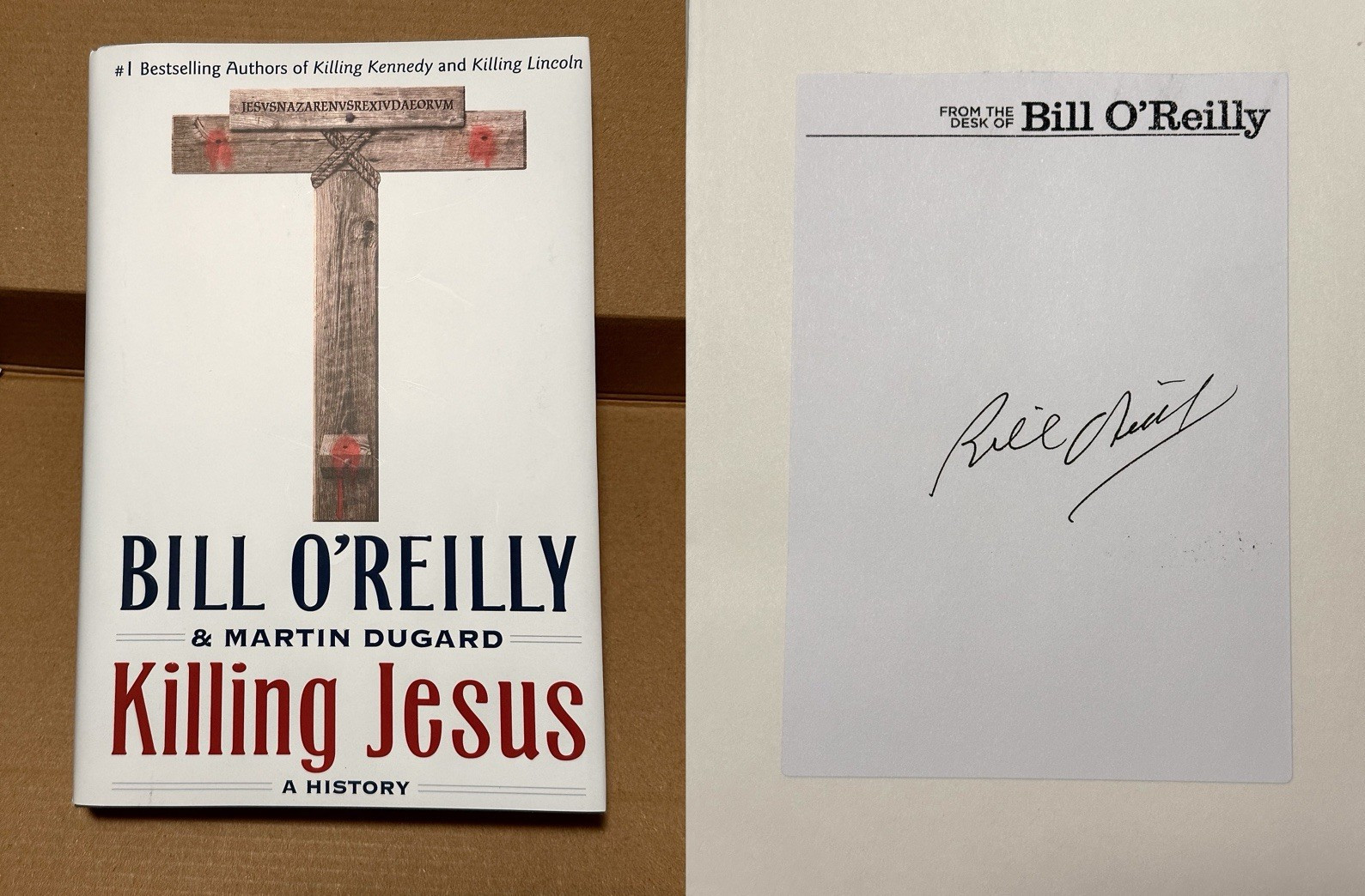 Bill O'Reilly Signed Original Bookplates (Not Authenticated) Bill O'Reilly Signed Original Bookplates (Not Authenticated)