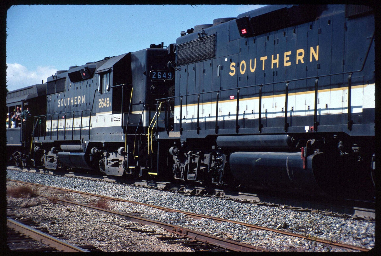 Original Rail Slide - SOU Southern 2649+ Toccoa GA 10-25-1980