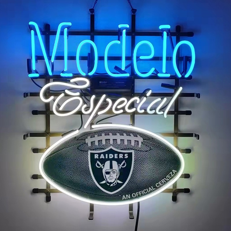 US STOCK Las Vegas Raiders Modelo Especial Neon Sign 24\