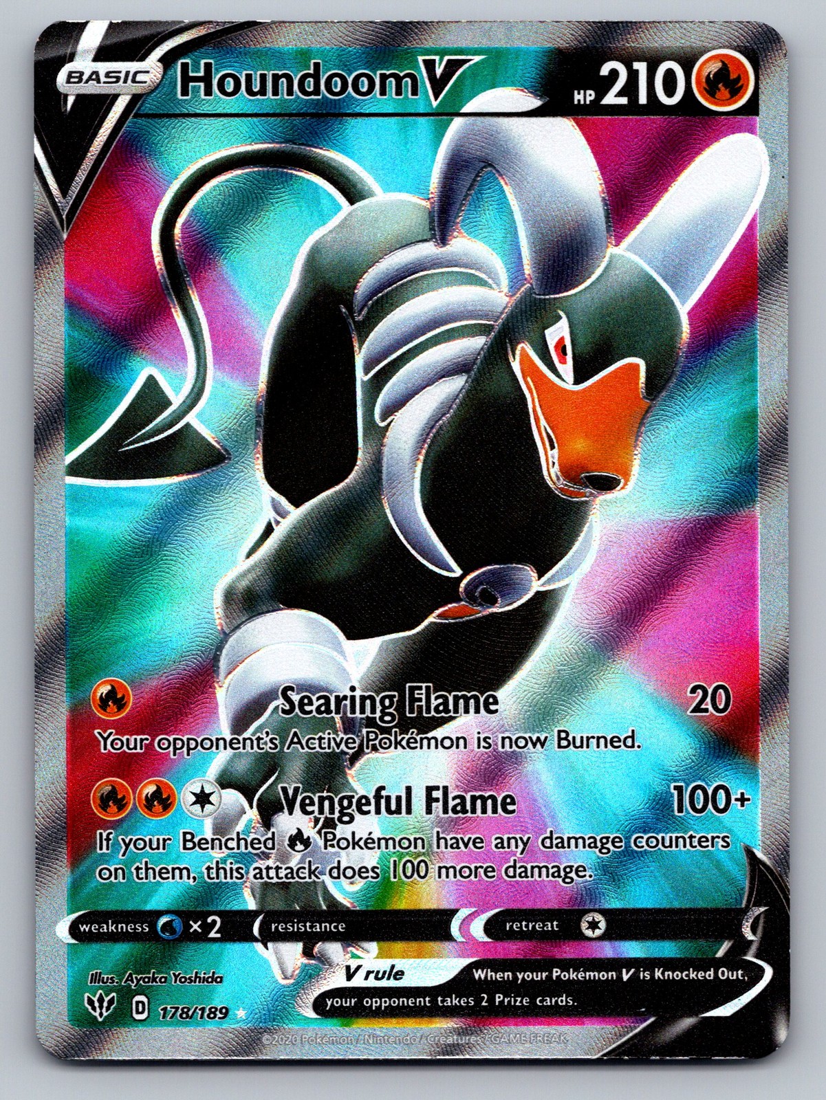 S3: Infinity Zone #101/100 Houndoom V S3: Infinity Zone #101/100 Houndoom V