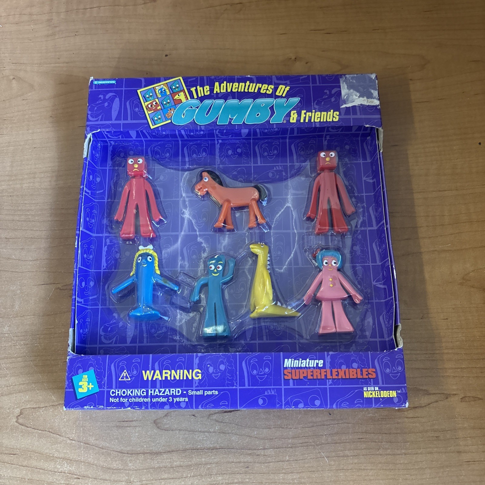 Gumby & Friends Miniature Superflexibles Figurine Set 1995 NIB 🔥🔥🔥