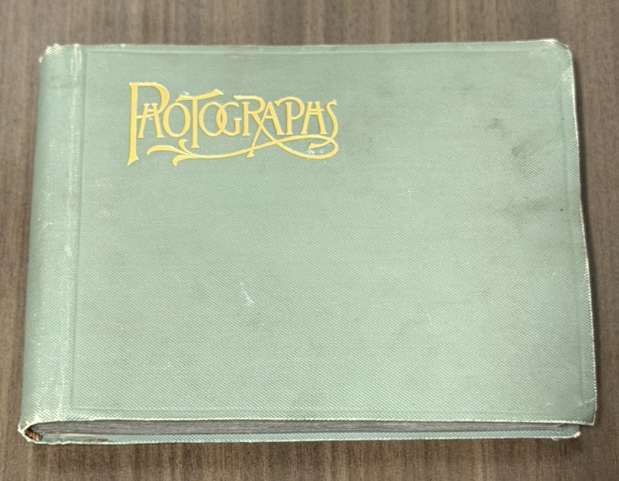 Antique 1890s Homestead Farm Family Photo Album 45 Photos Log Cabin Rural Life