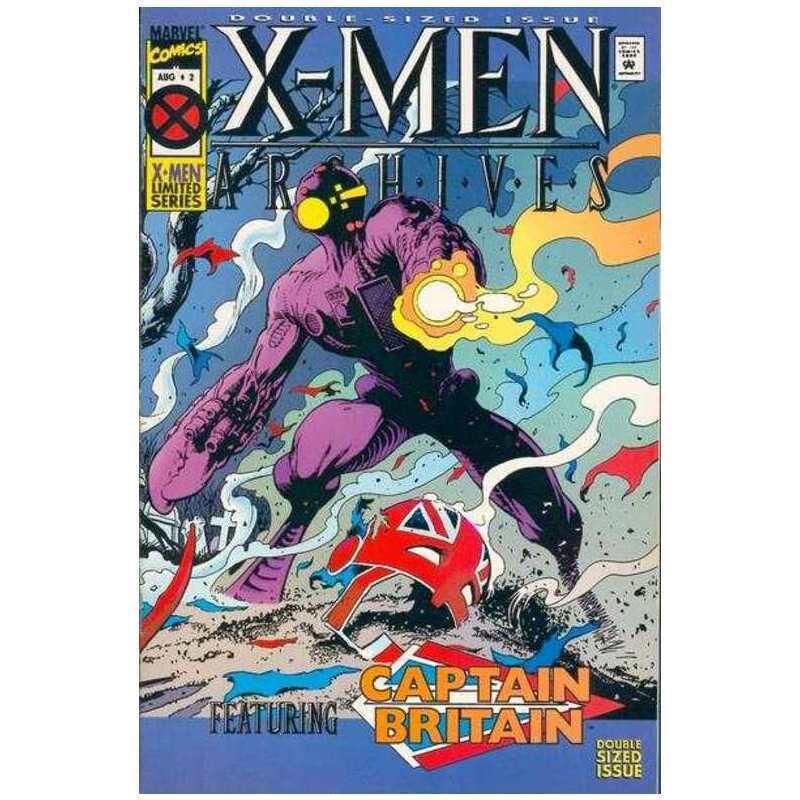 X-Men Archives Featuring Captain Britain #2 Marvel comics NM [f/