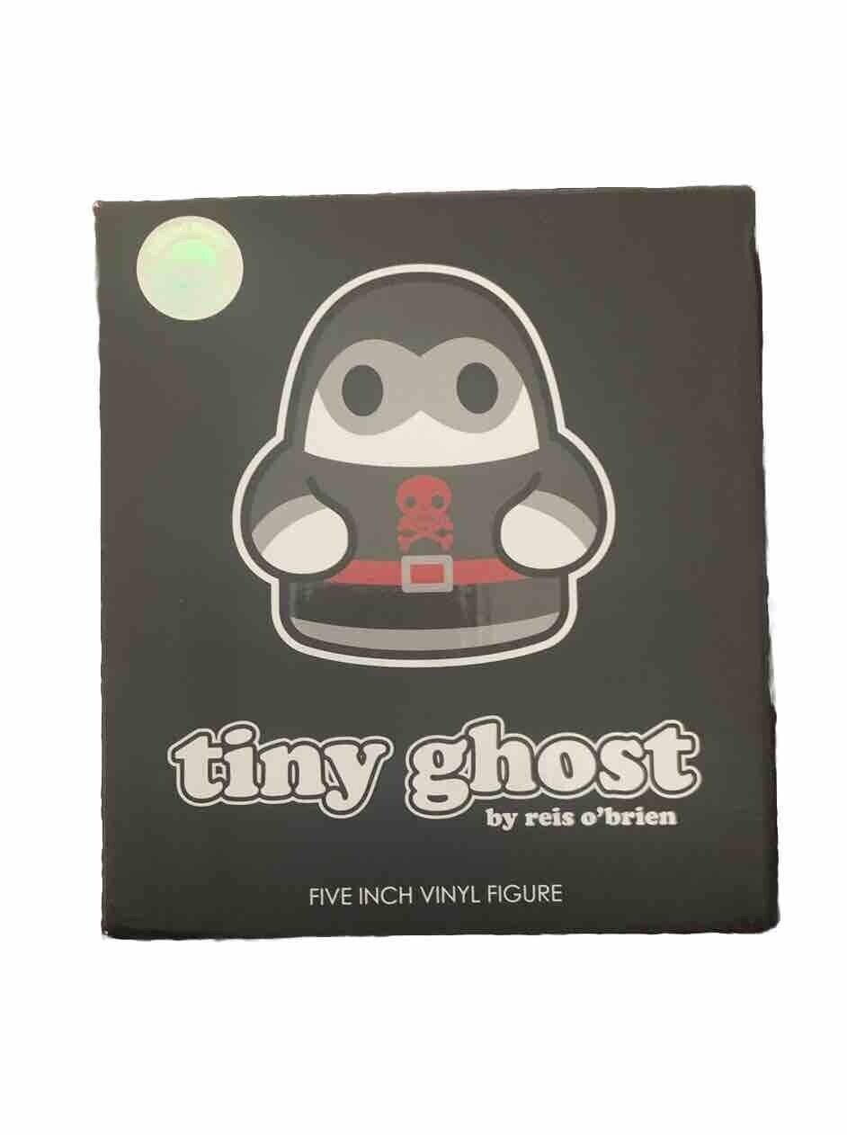 Tiny Ghost “Limited Dark Avenger Edition”5” Vinyl Figure. TM Reis O’Brien. Used.
