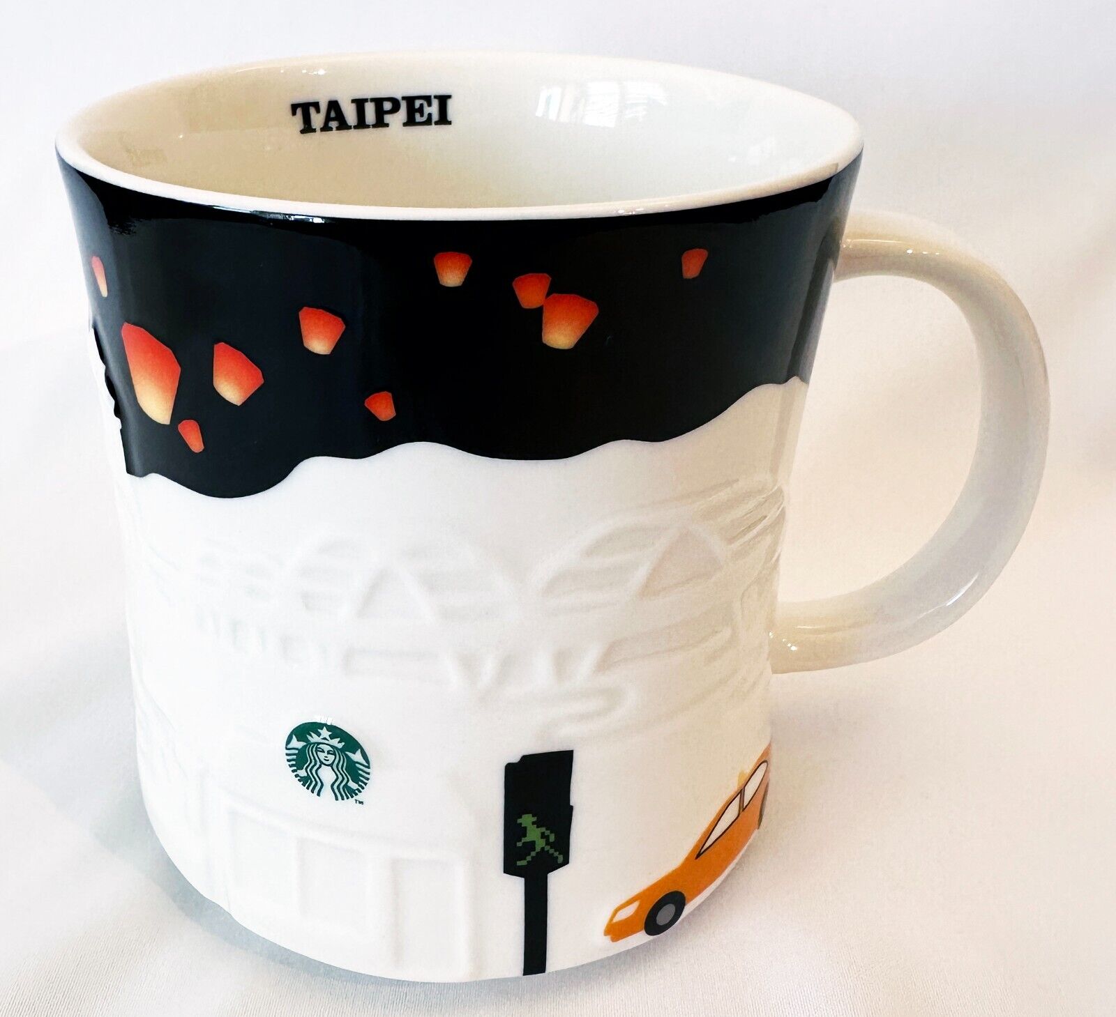 Starbucks Taipei Taiwan Global Icon City Collector Series Mug Cup 16 oz 2013