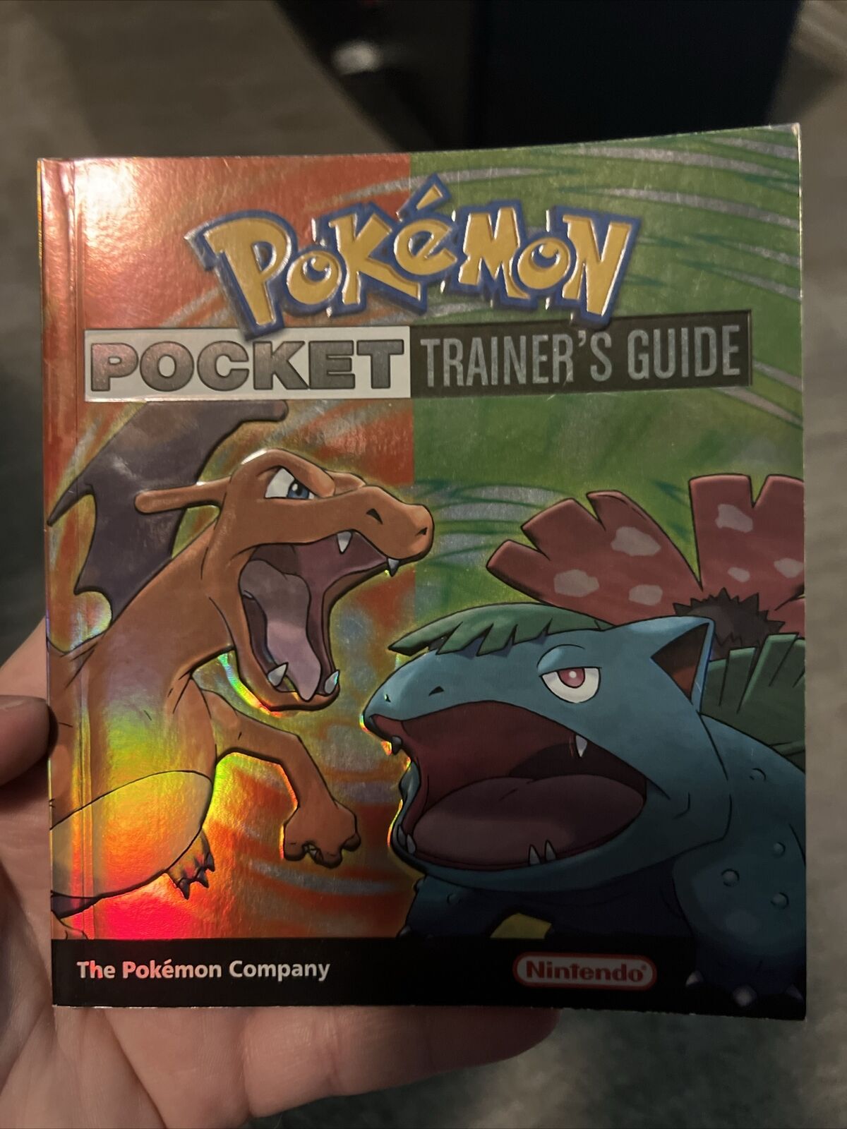 RARE Collectible Pokémon Pocket Trainers Guide WITH map [NEAR MINT]