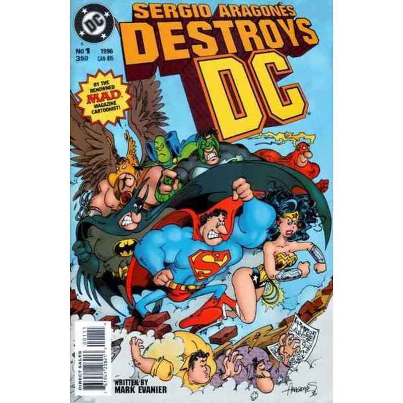 Sergio Aragones Destroys DC #1 DC comics VF+ Full description below [s\