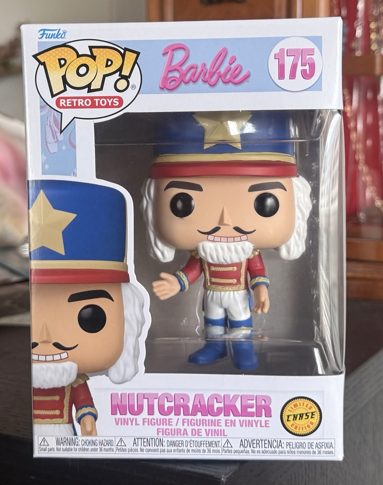 CHASE Funko Pop: NUTCRACKER #175 Barbie in the Nutcracker w/Protector IN HAND CHASE Funko Pop: NUTCRACKER #175 Barbie in the Nutcracker w/Protector IN HAND