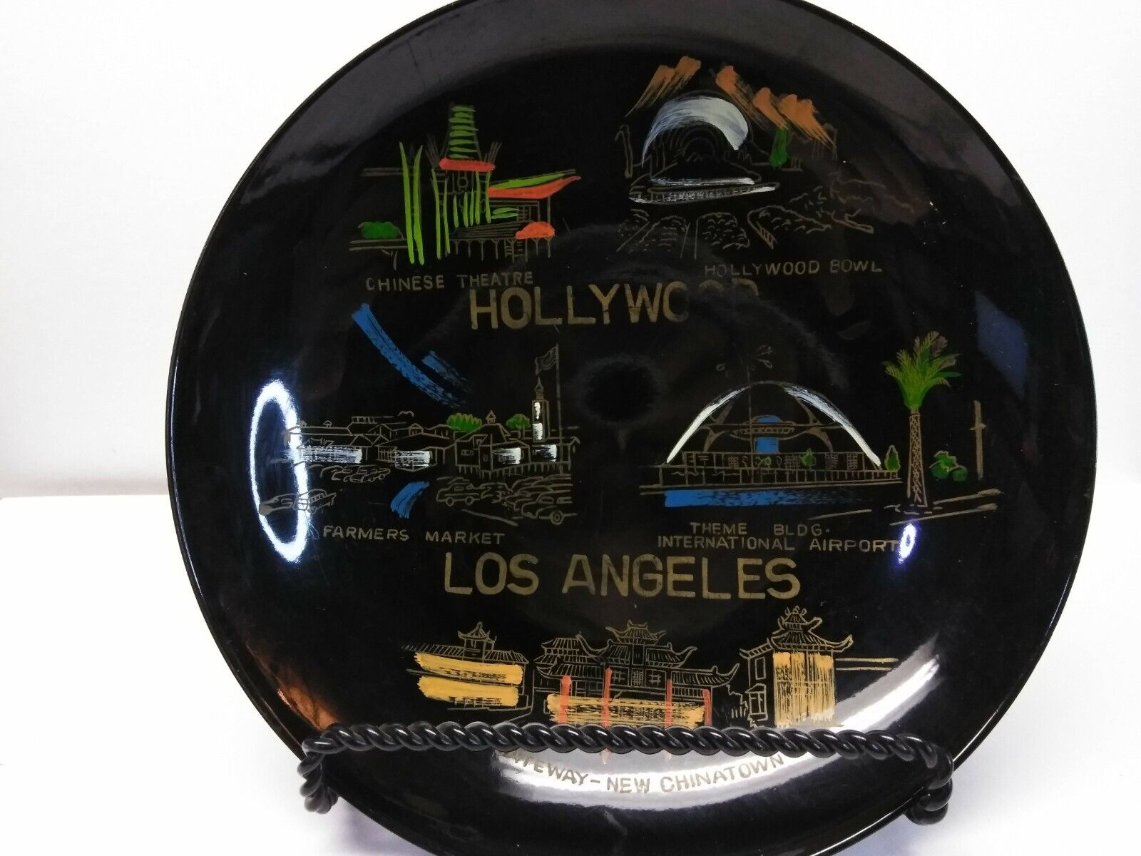 Vintage California Bowl - Los Angeles, Hollywood, New Chinatown, Chinese Theatre