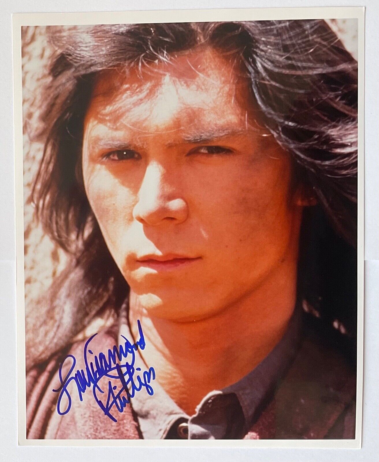 LOU DIAMOND PHILLIPS ( Young Guns ) Genuine Handsigned Photograph 10 x 8