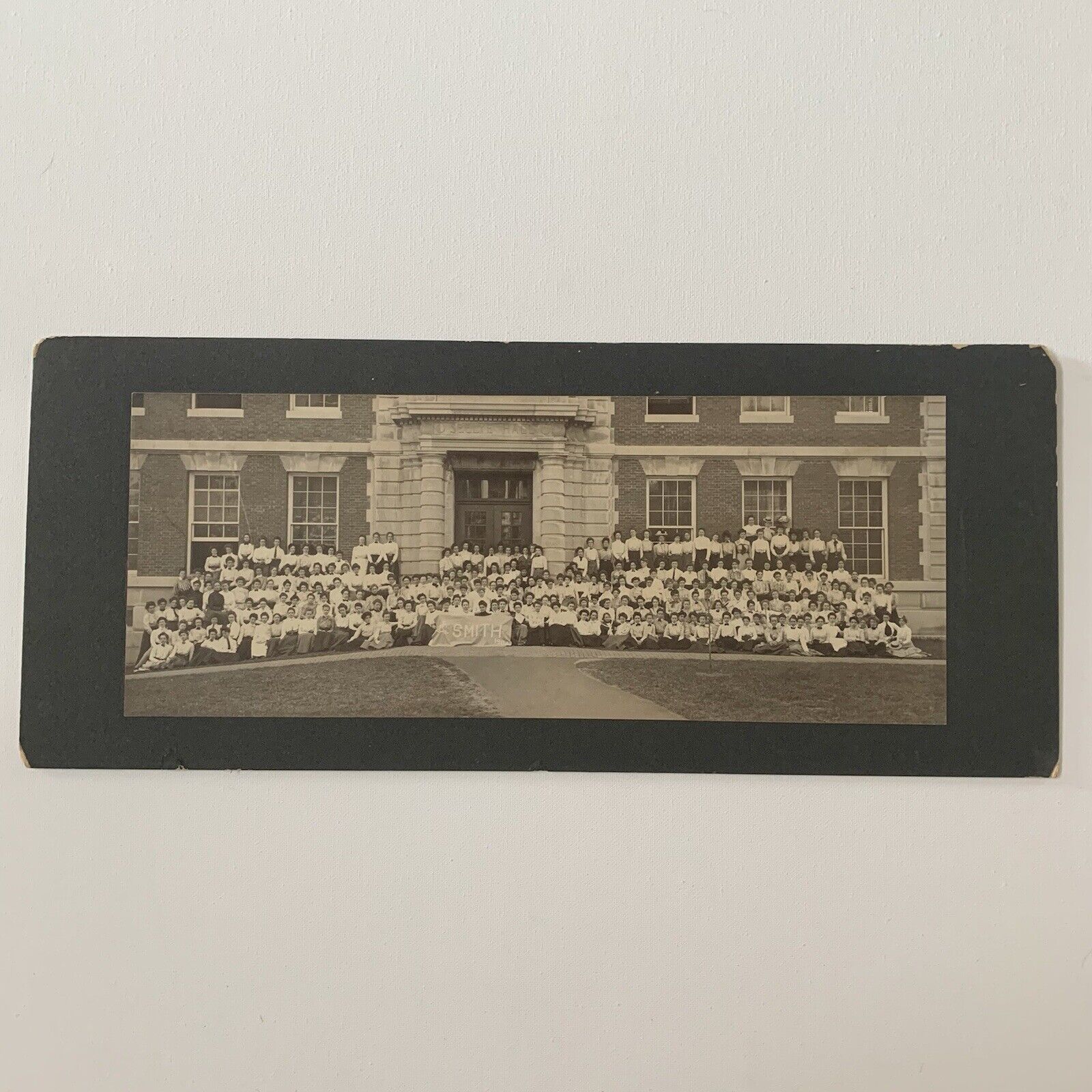 Antique Cabinet Card Photograph Smith Women’s College Class 1904 Northampton MA