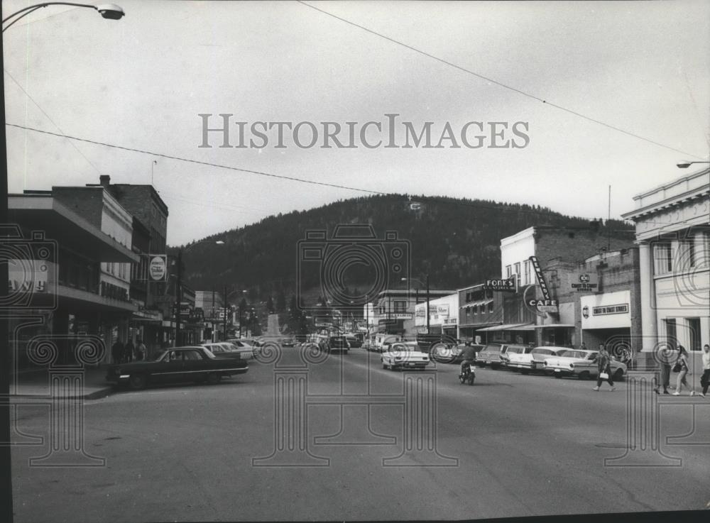 1975 Press Photo Main Street, Colville, Washington - spb06392
