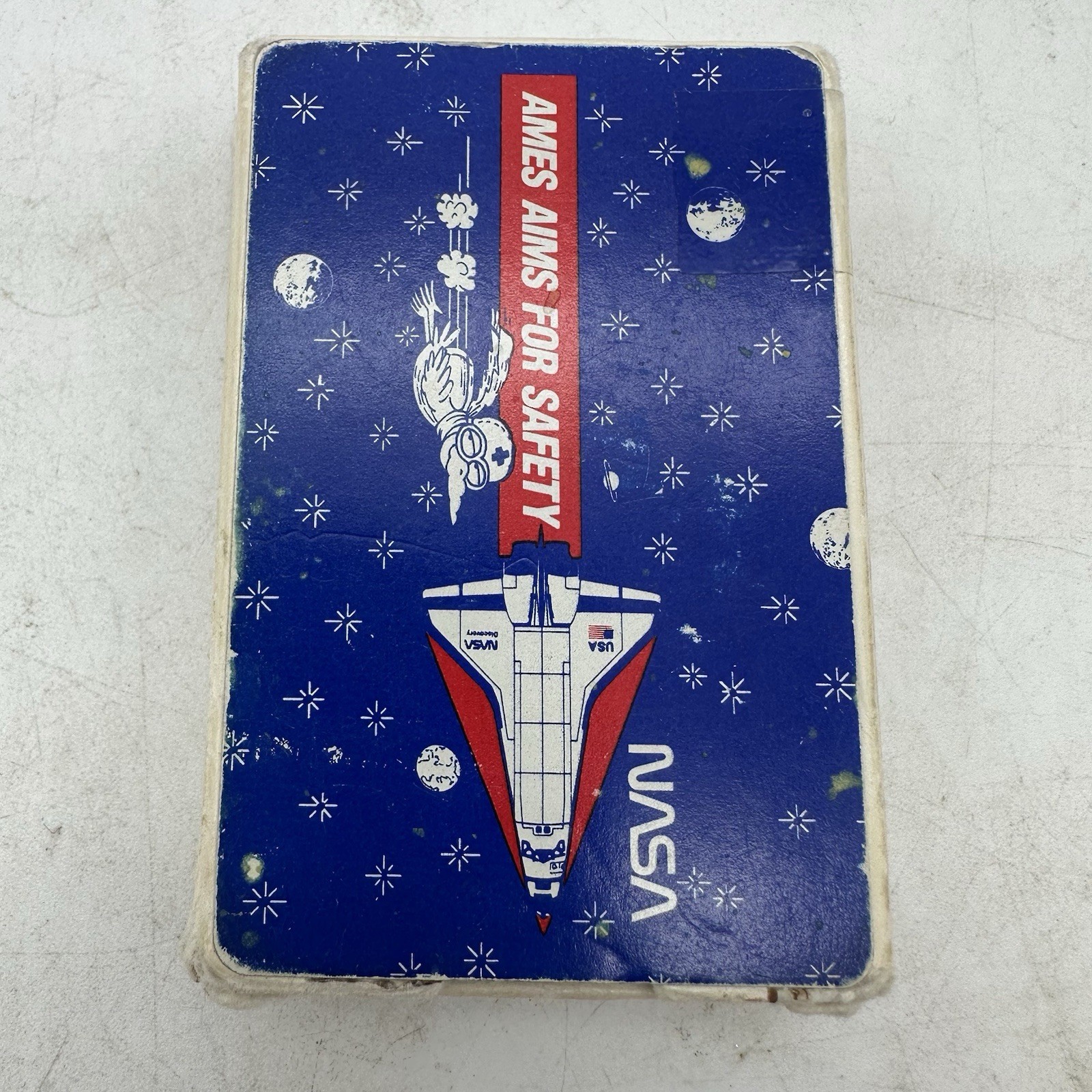 VTG NASA Ames Research Center Playing Cards Safety Complete Deck Humorous RARE