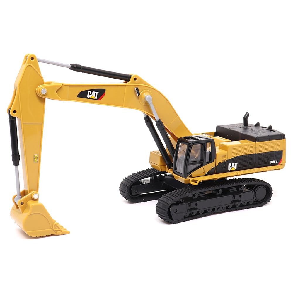 Diecast Masters 1/64 CAT 385C L Hydraulic Excavator 84651, Yellow