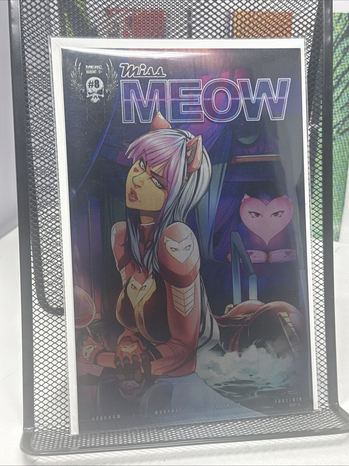Miss Meow #8 Sebastian Gonzalez Hot Tub Booty Nice Virgin METAL Variant #MP2 Miss Meow #8 Sebastian Gonzalez Hot Tub Booty Nice Virgin METAL Variant #MP2
