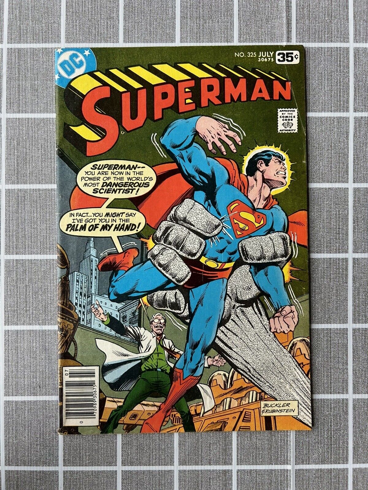 Superman #325, VF, Vintage 1978