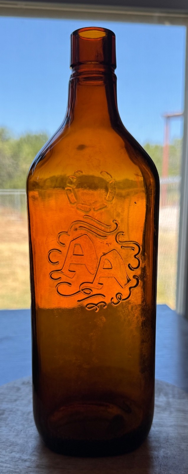 Vintage AA Whiskey Bottle