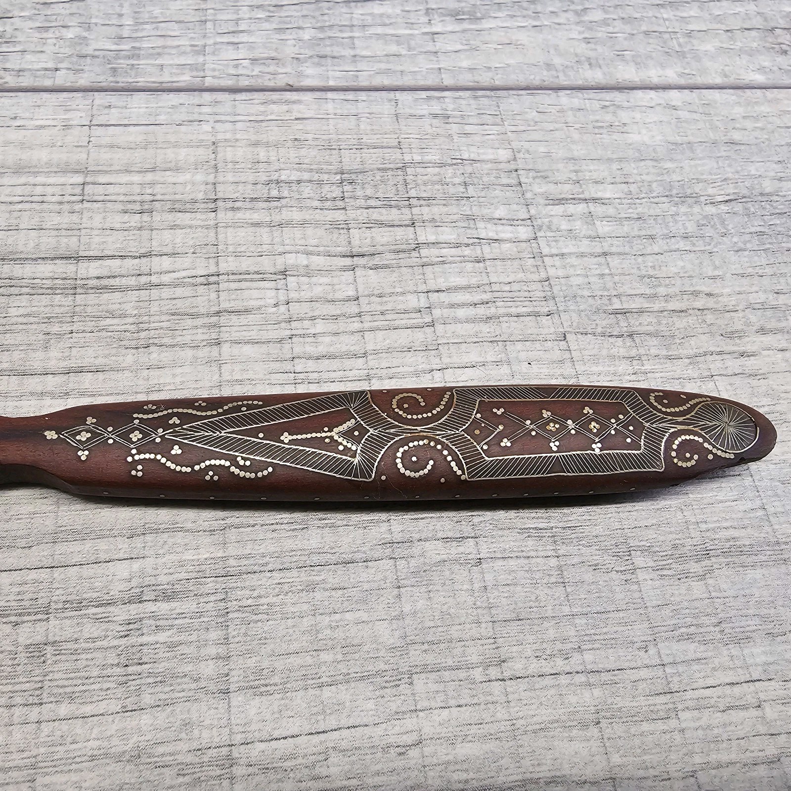 Antique Russian Inlaid SIlver Pique Wood Page Turner Imperial Romanov 1800-1840 Antique Russian Inlaid SIlver Pique Wood Page Turner Imperial Romanov 1800-1840