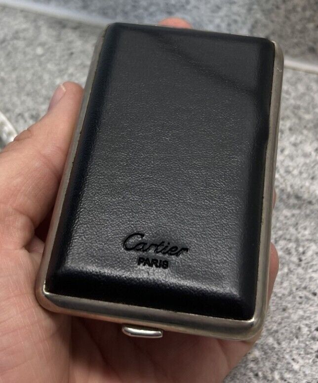 Cartier cigarette case vintage