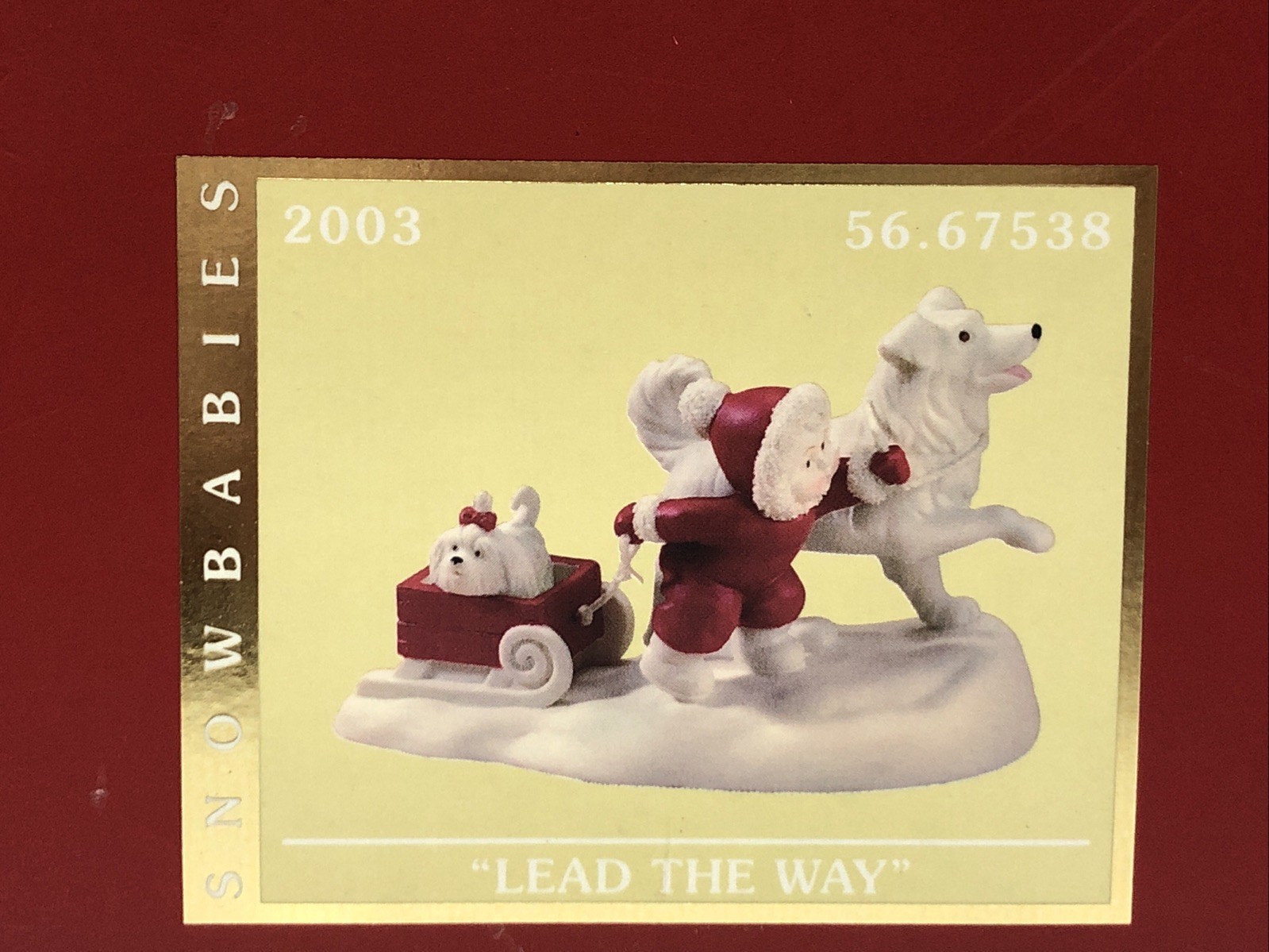 2003 Department 56 Snowbabies Babies on the Farm 2003 Department 56 Snowbabies Babies on the Farm