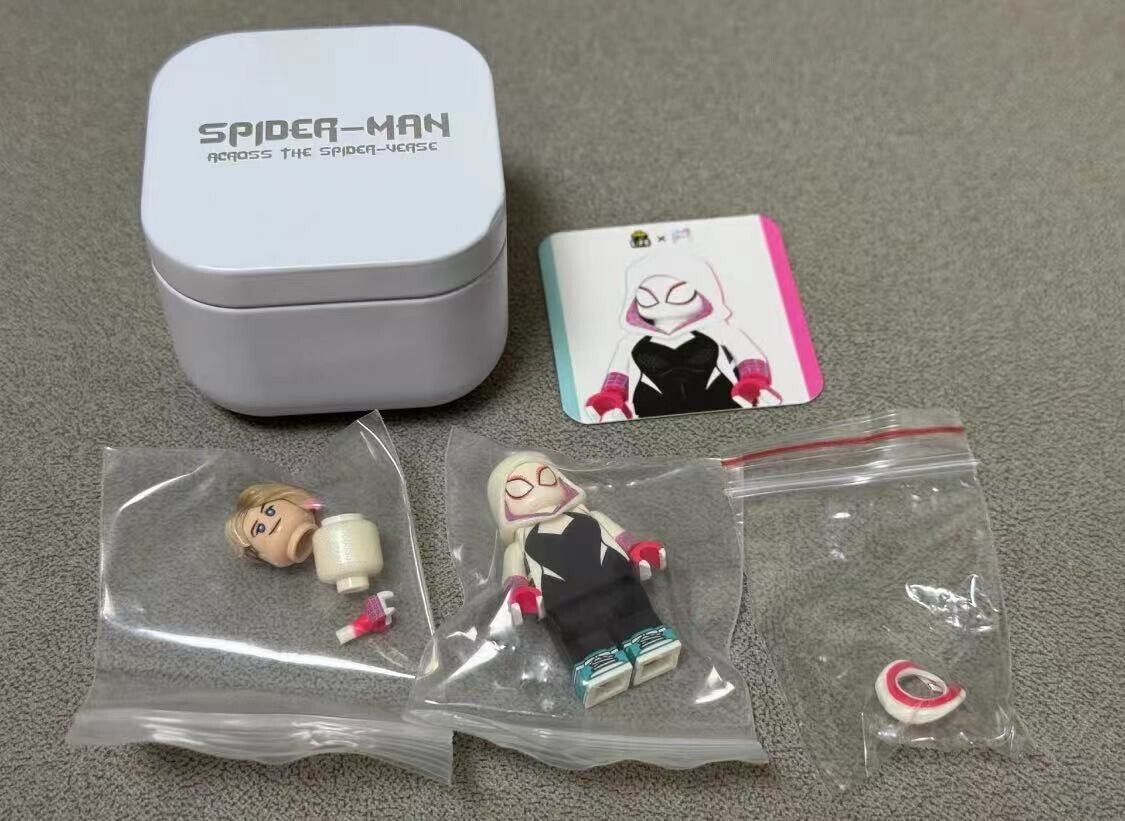 custom 3th party minifigure mini brick life*mh Spider Gwen .Limited time special