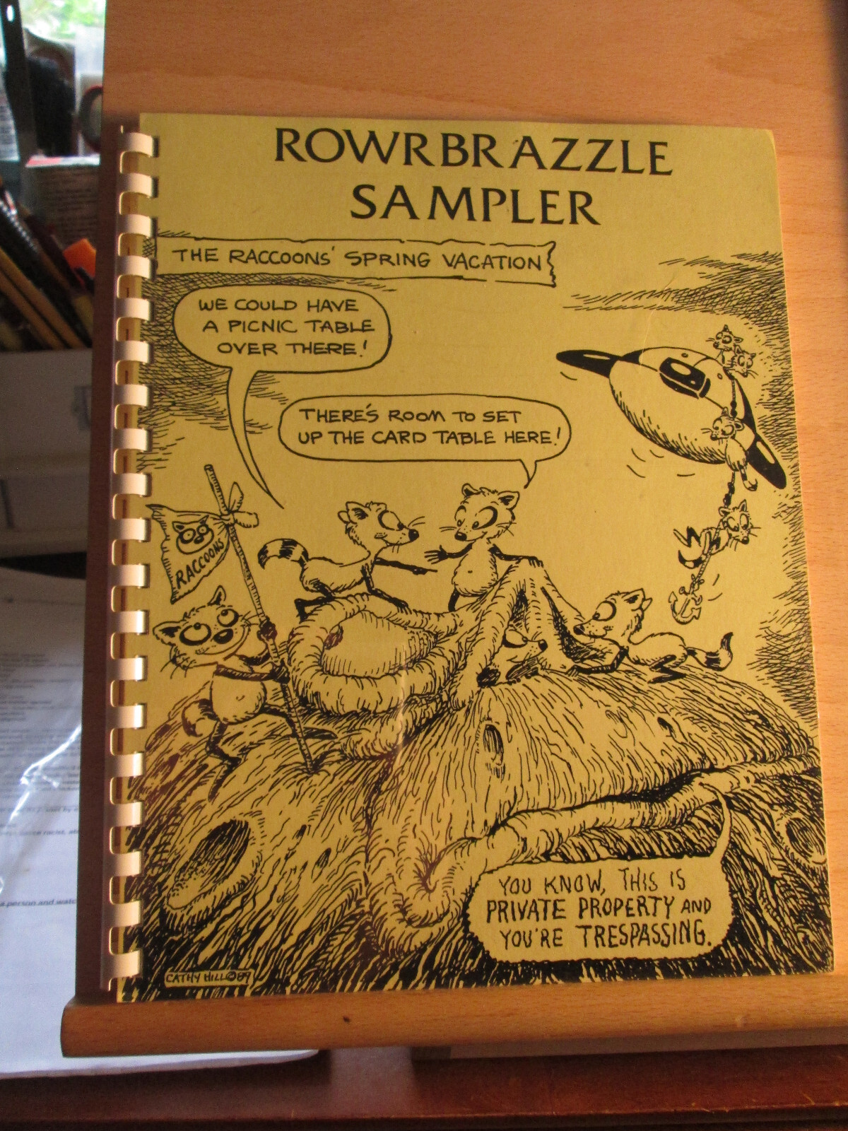Rowrbrazzle Sampler 1st Albedo Anthropomorphic Comic Scarce