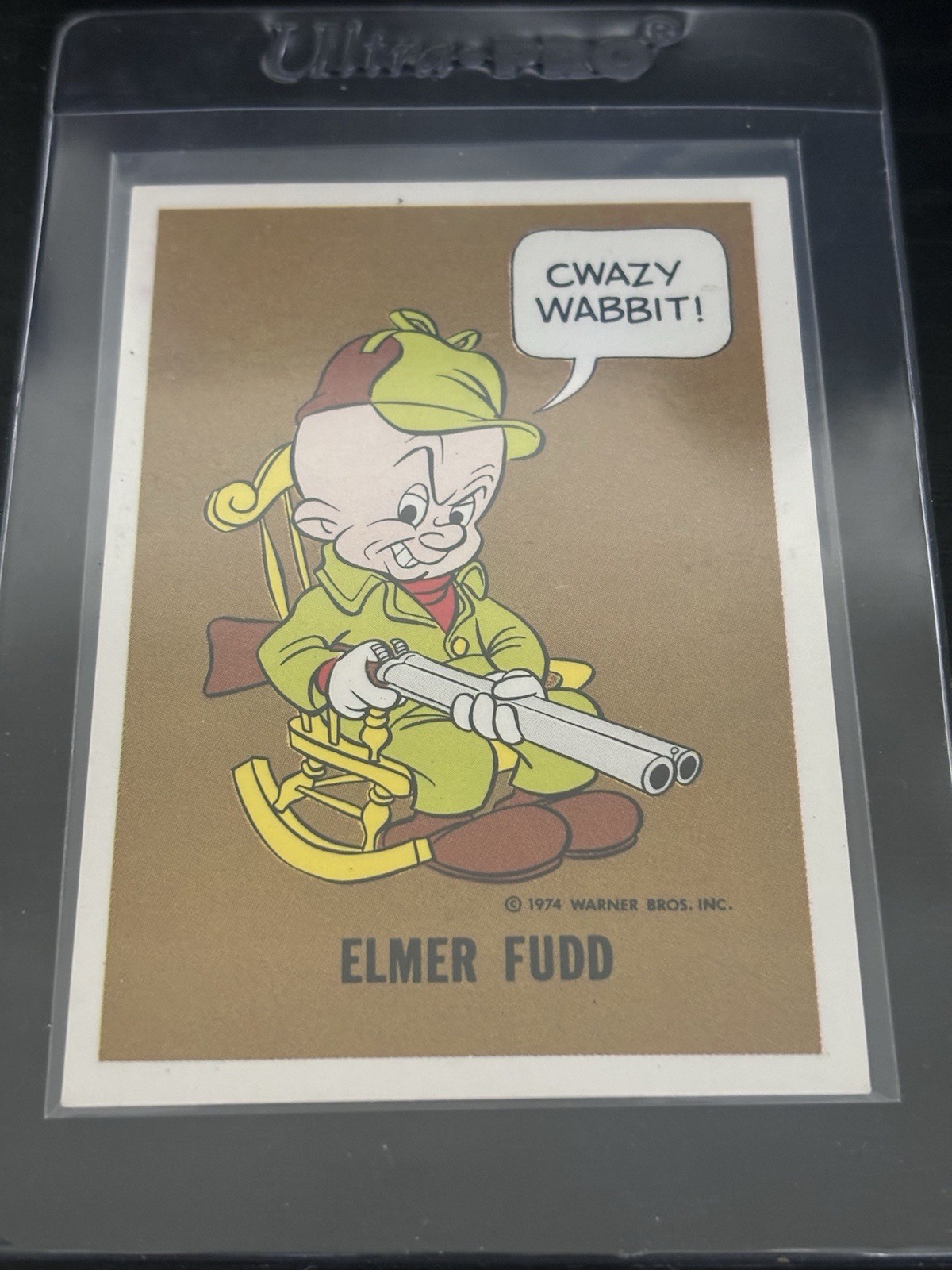 Elmer Fudd 1974 Warner Bros. Inc. Looney Tunes AMAZING CONDITION Elmer Fudd 1974 Warner Bros. Inc. Looney Tunes AMAZING CONDITION
