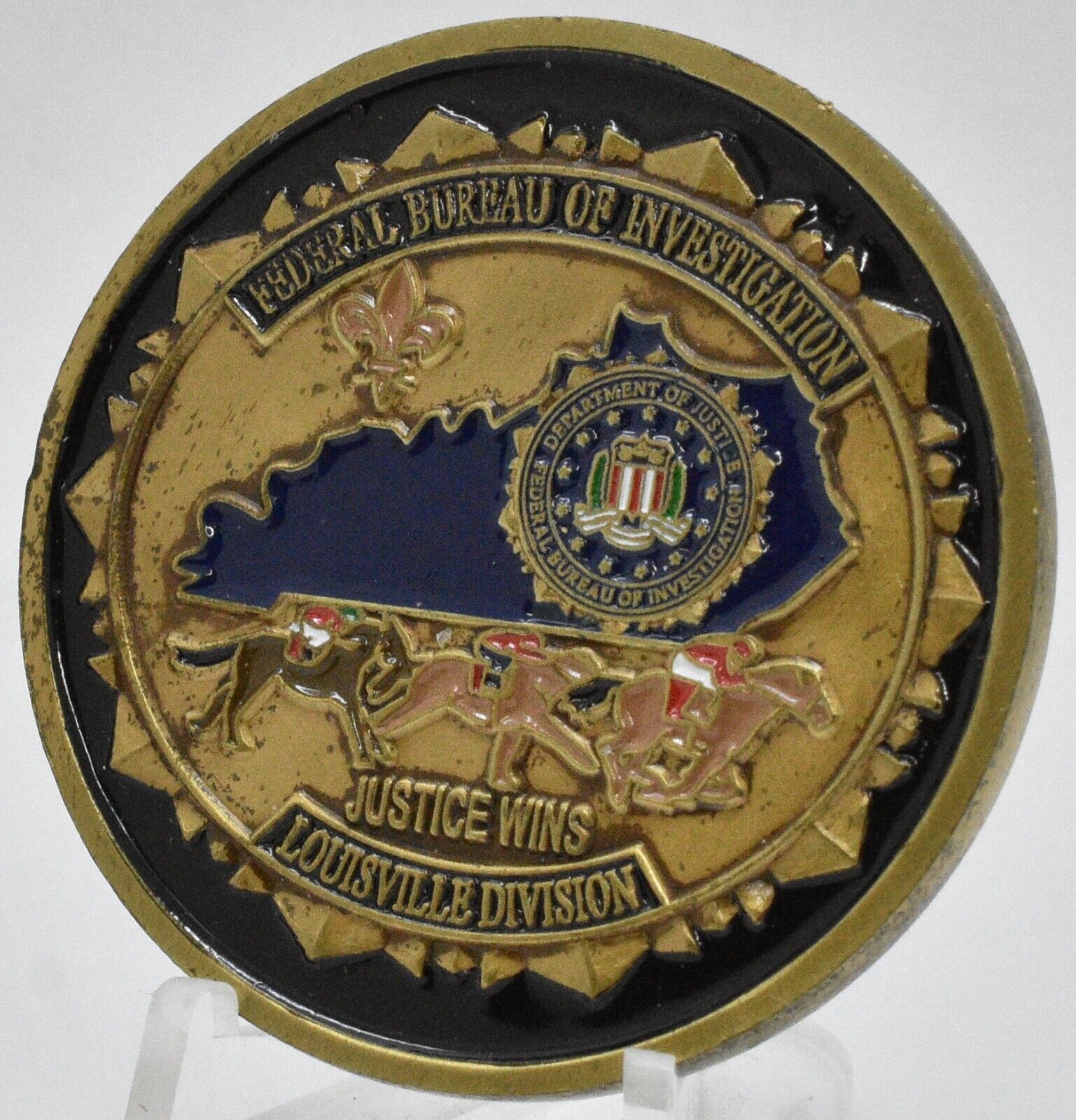 FBI Louisville Kentucky Division Challenge Coin