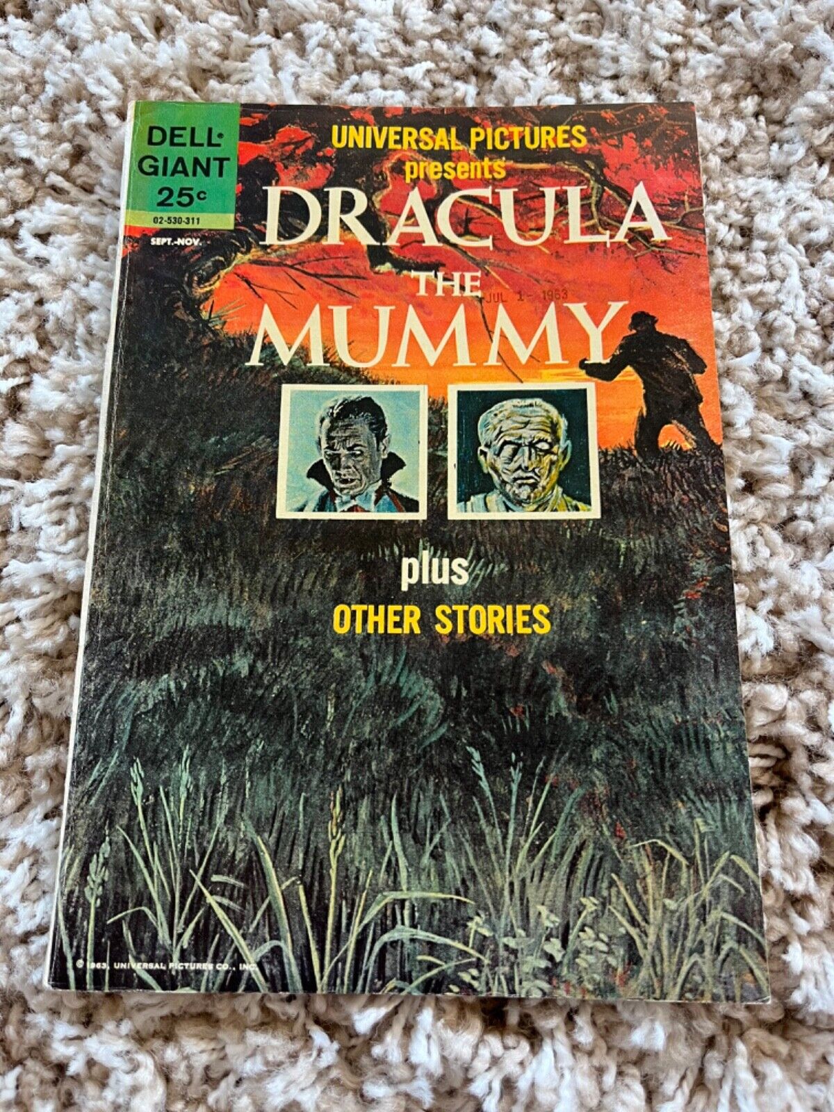 Dracula the Mummy VG/FN 5.0 Dell Comics 1963