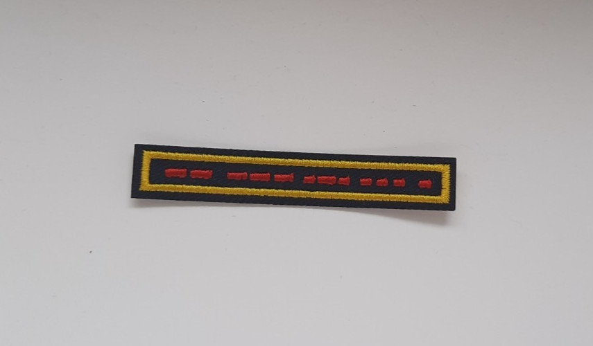 Sea Scouts BSA Ham Radio Operator Morse Code Uniform Strip (Brand New) Sea Scouts BSA Ham Radio Operator Morse Code Uniform Strip (Brand New)