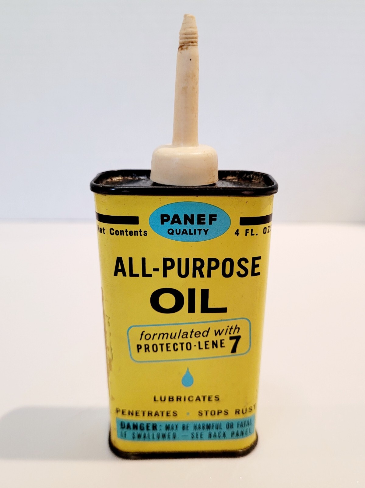 VINTAGE EMPTY PANEF QUALITY ALL PURPOSE OIL-4 OZ-GOOD CONDITION VINTAGE EMPTY PANEF QUALITY ALL PURPOSE OIL-4 OZ-GOOD CONDITION