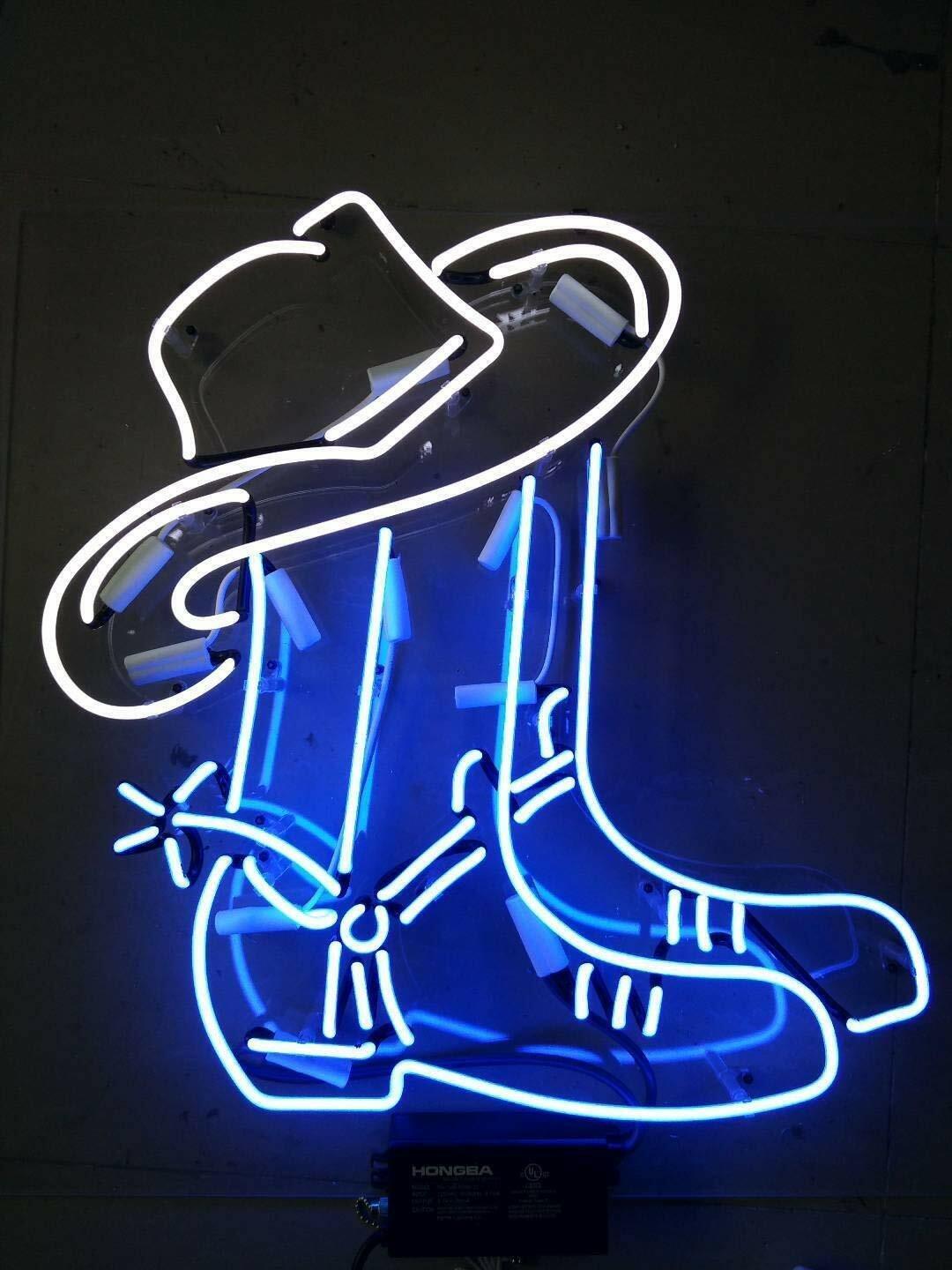New Cowboy Boot Hat Acrylic 20