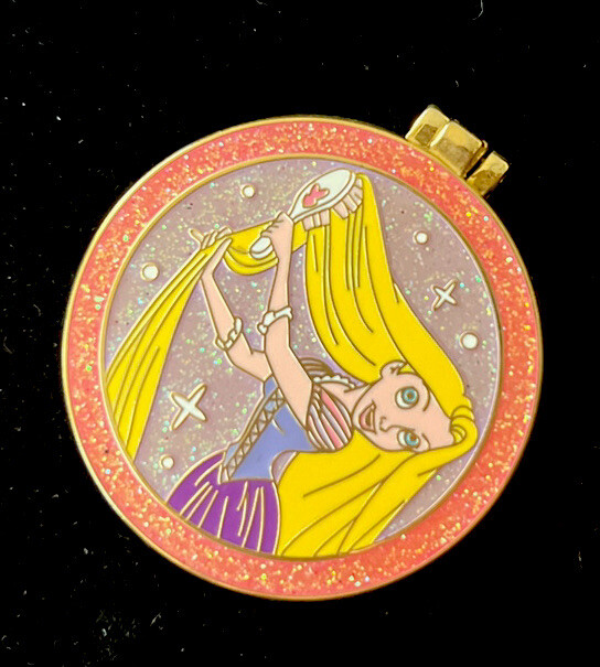 Disney Shopping Tangled Rapunzel Compact Tangled Rapunzel LE 250 RARE 2010 Pin Disney Shopping Tangled Rapunzel Compact Tangled Rapunzel LE 250 RARE 2010 Pin