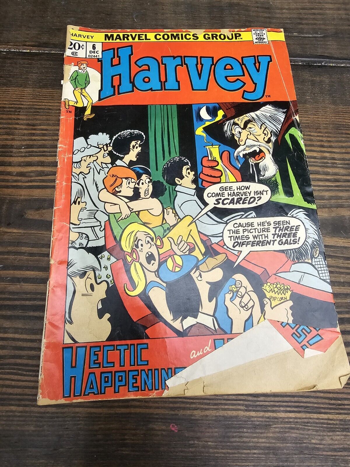 Harvey Marvel comic book vintage