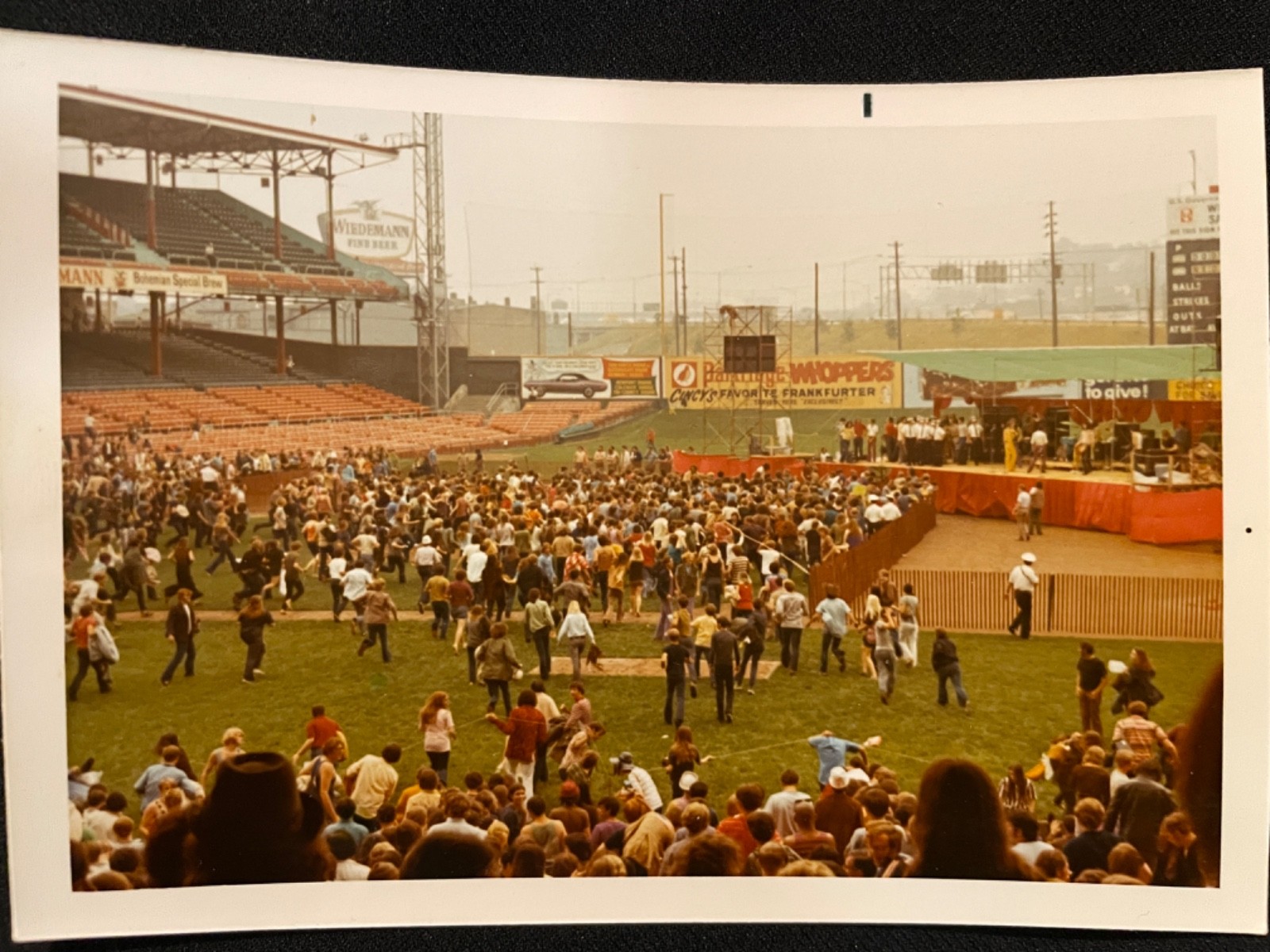 1970 Cincinnati Summer (Iggy) Pop Festival 22 Original Photograph Archive Rock