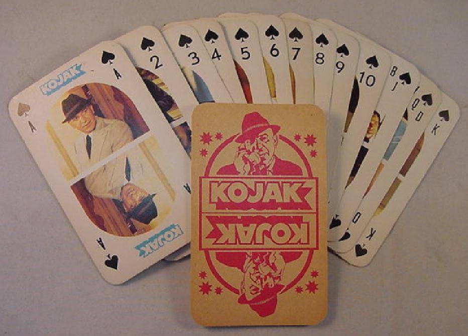 1975 KOJAK MONTY GUM SPADES CLUBS /DIAMONDS/ HEARTS QTY 1929 POKER TRADING CARDS
