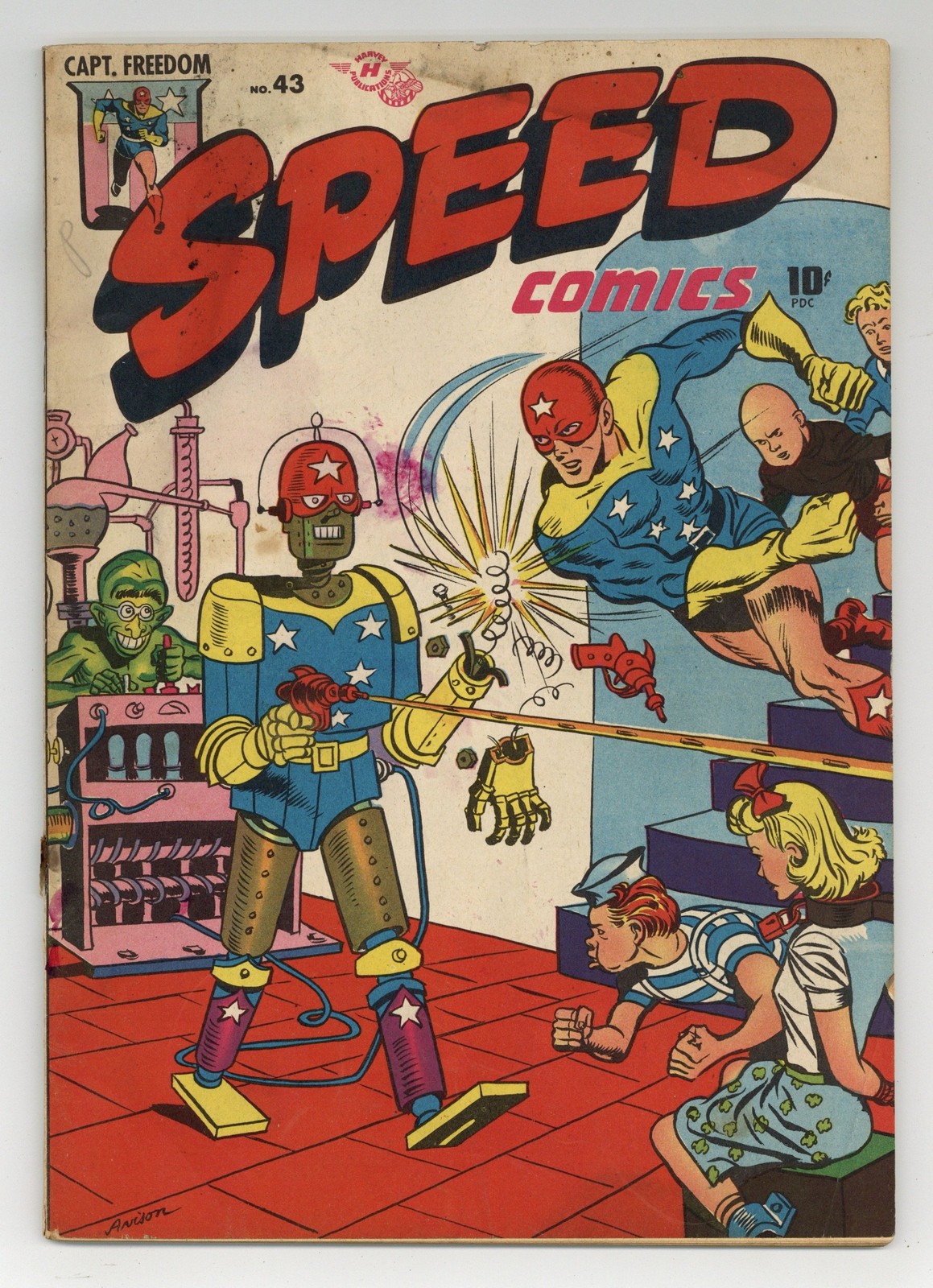 Speed Comics #43 GD 2.0 1946