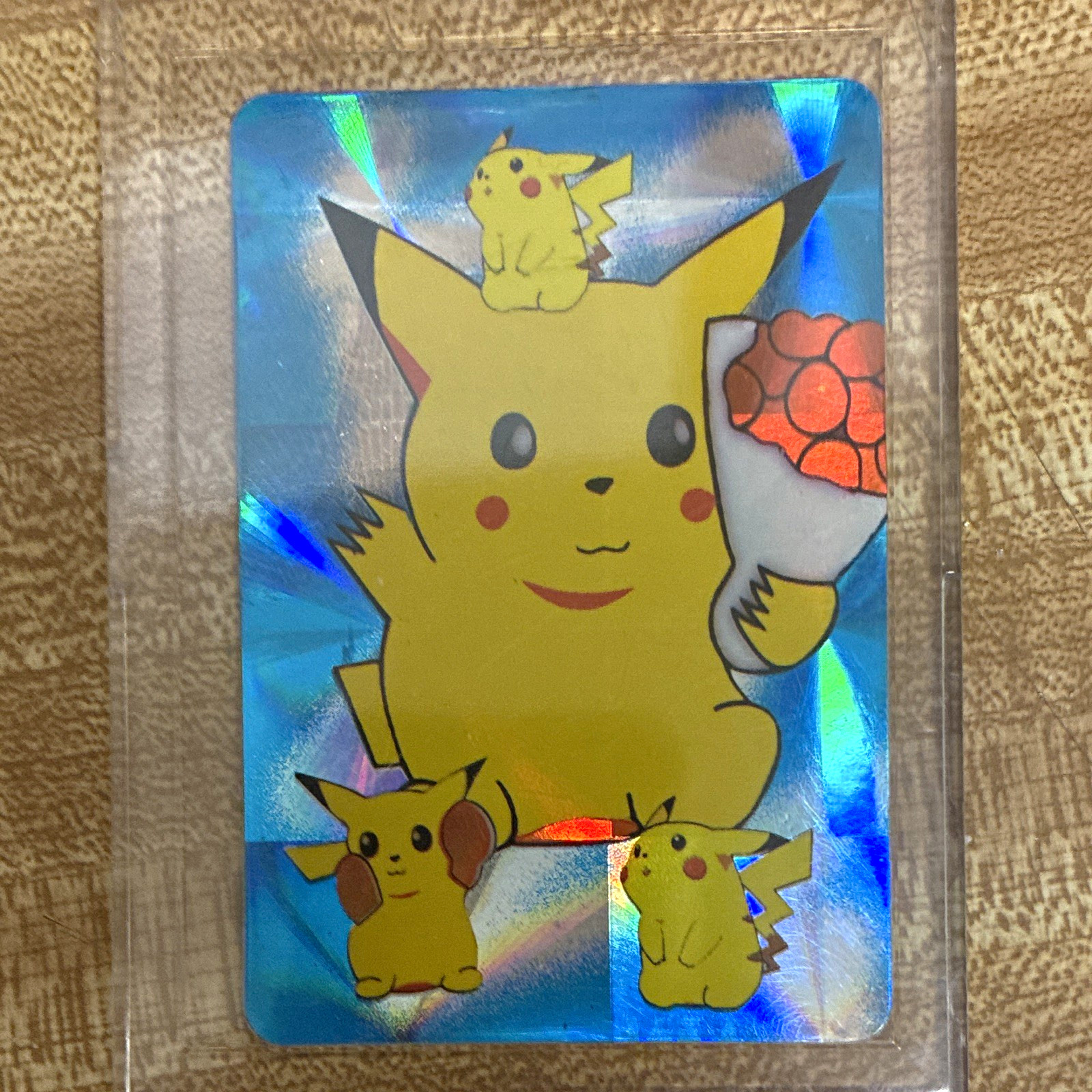 1999 Bandai Pokémon Pocket Monsters Anime Collection STORY Pikachu Hologram JP