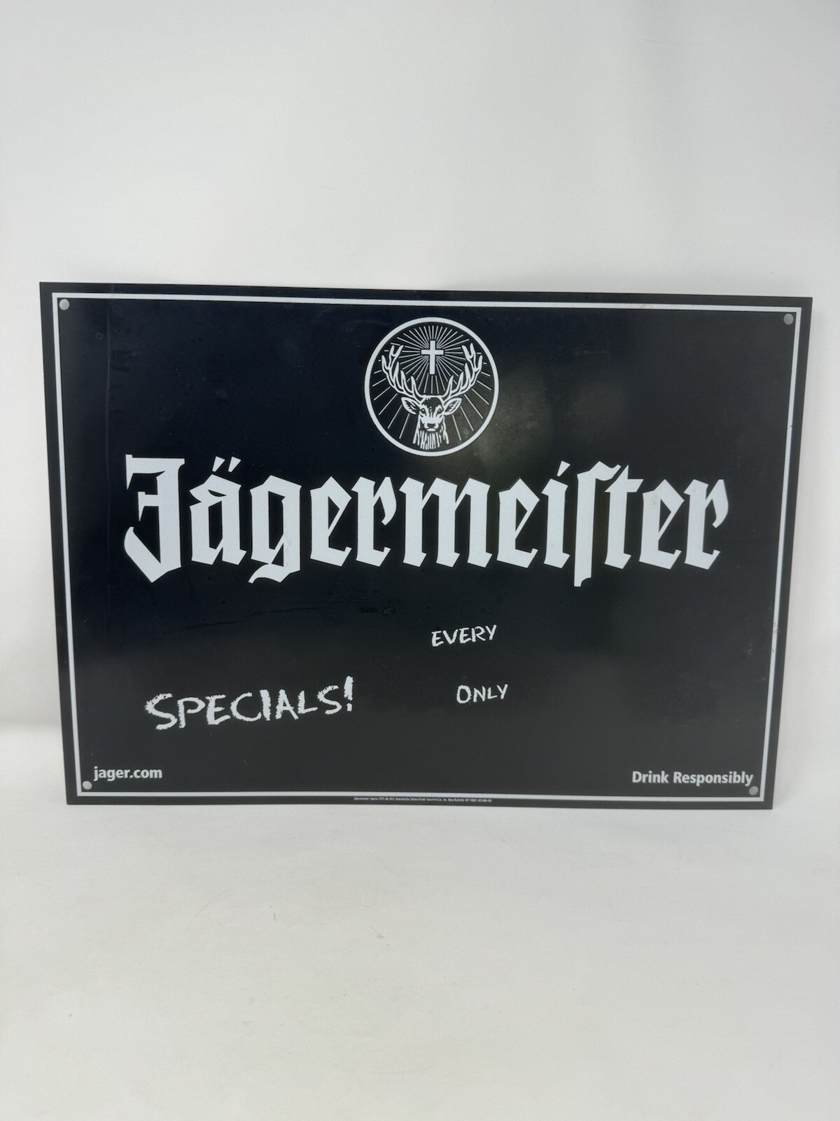JAGERMEISTER GERMAN LIQUOR DEER BAR man cave barware HTF ACRYLIC SIGN 17x12” GUC JAGERMEISTER GERMAN LIQUOR DEER BAR man cave barware HTF ACRYLIC SIGN 17x12” GUC