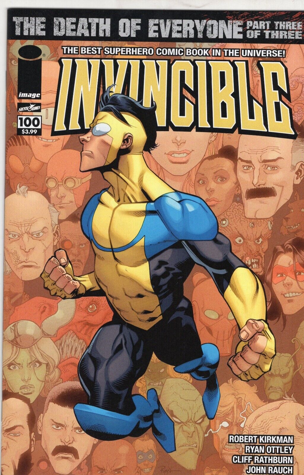 Invincible #100 Cover A Ryan Ottley Variant 2013 Image Comics Robert Kirkman