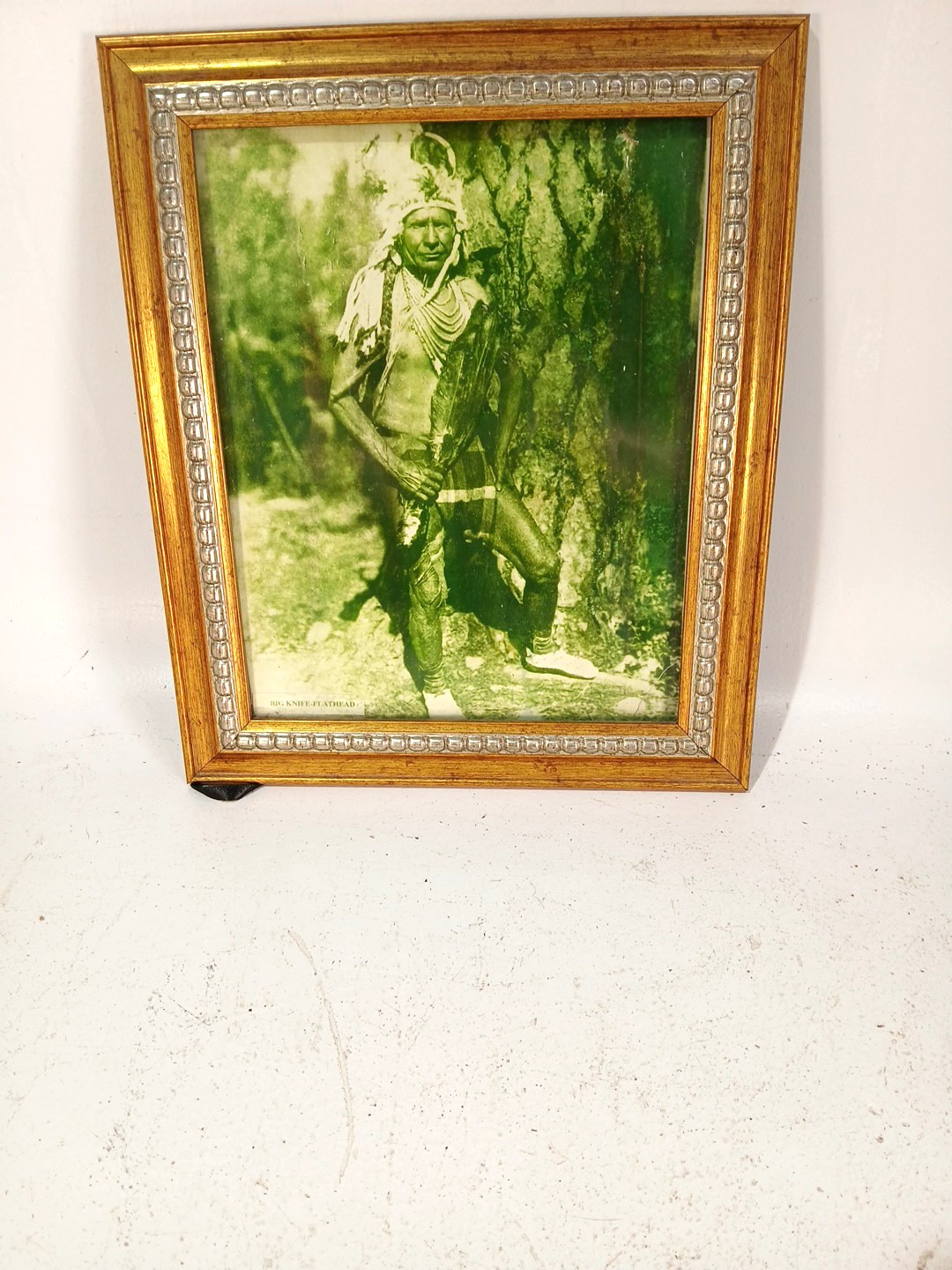Photograph Of Native American, Big Knife. 1920